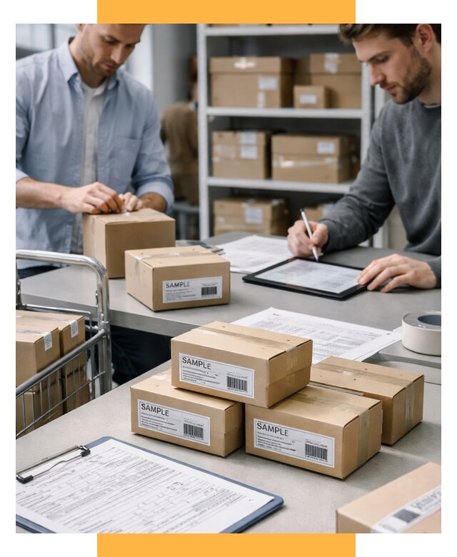 Доставка образцов и малых партий от 7631 р., СетСервис-Рцв