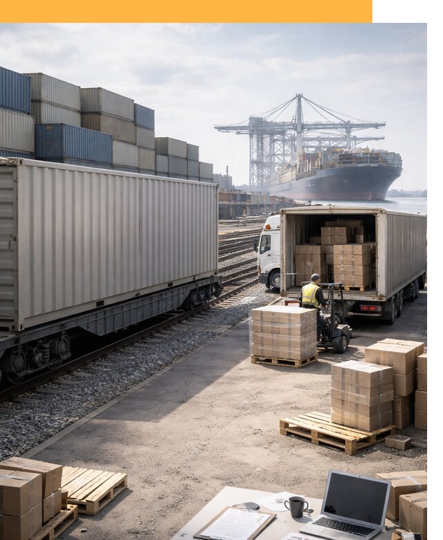 Мультимодальные перевозки грузов по миру от 45783 руб