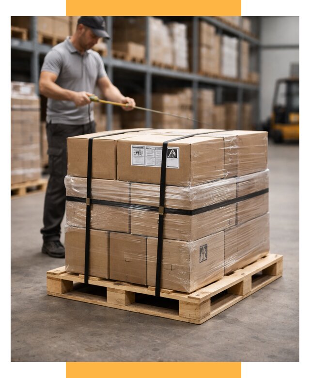 Упаковка и паллетирование грузов от 3561 р. | СетСервис-Рцв