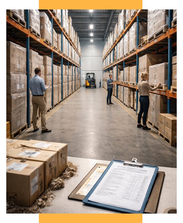 Ответственное хранение импортных грузов от 2544 р. СетСервис-Рцв