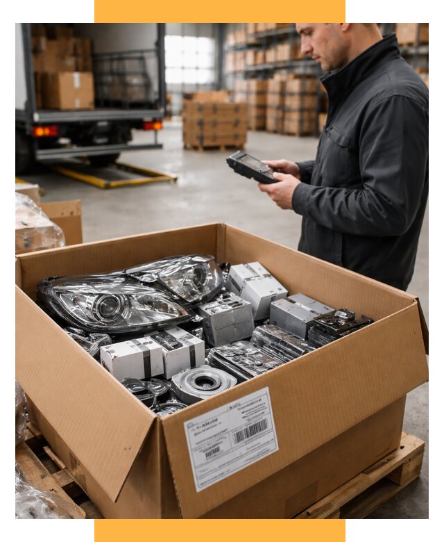 Доставка автозапчастей из Европы под ключ от 12718 р. | СетСервис-Рцв