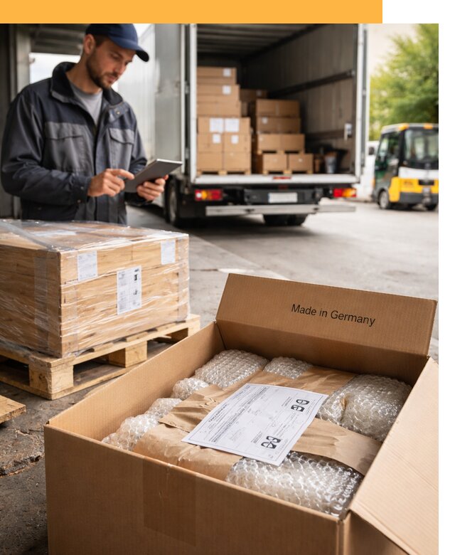 Доставка грузов из Германии от 45783 руб с таможенным оформлением