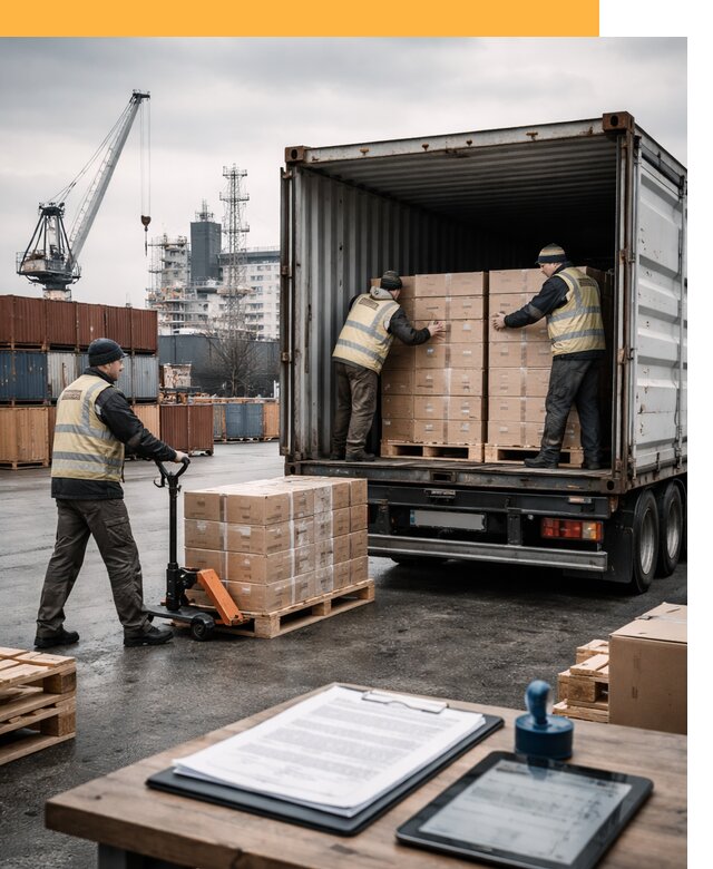 Доставка грузов из Латвии от 25435 руб, морская, авто, авиа