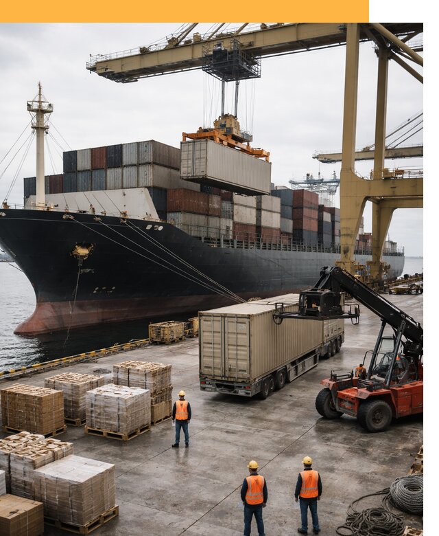 Морские перевозки из Индии: доставка FCL/LCL, таможня от 122088