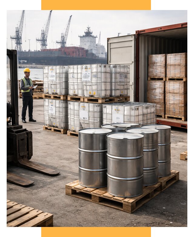 Доставка химического сырья из Индии от 254350 р. | СетСервис-Рцв