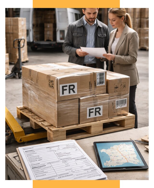 Доставка грузов в Францию от 25435 р., логистика СетСервис-Рцв