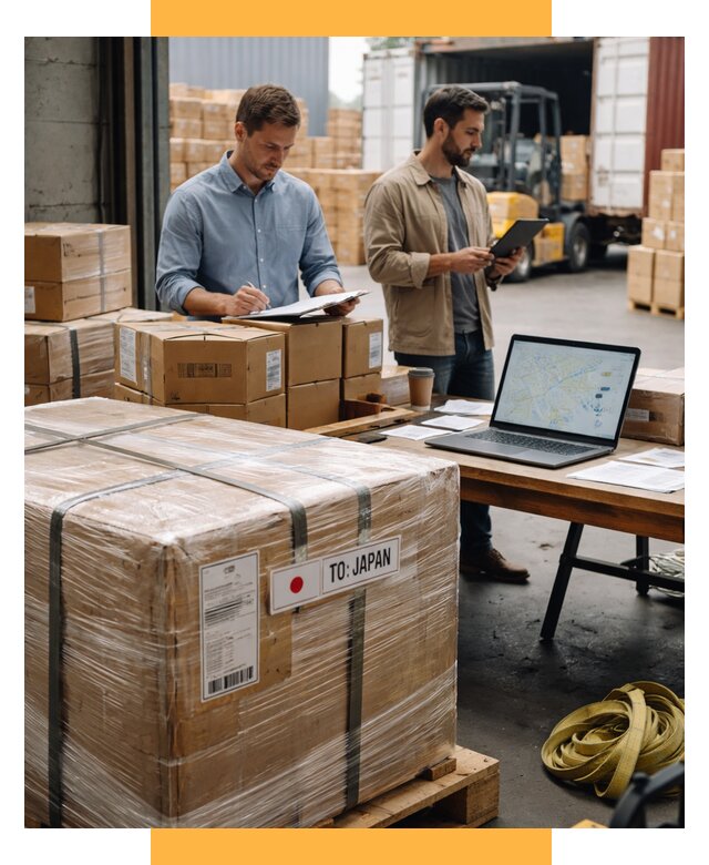 Доставка грузов в Японию от 25435 р., логистика СетСервис-Рцв