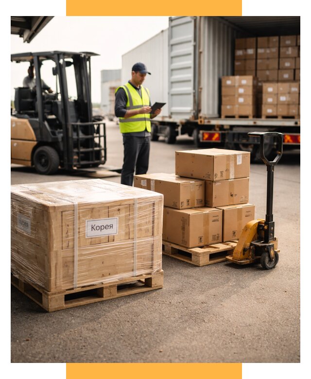 Доставка грузов в Корею из России от 35609 р. | СетСервис-Рцв