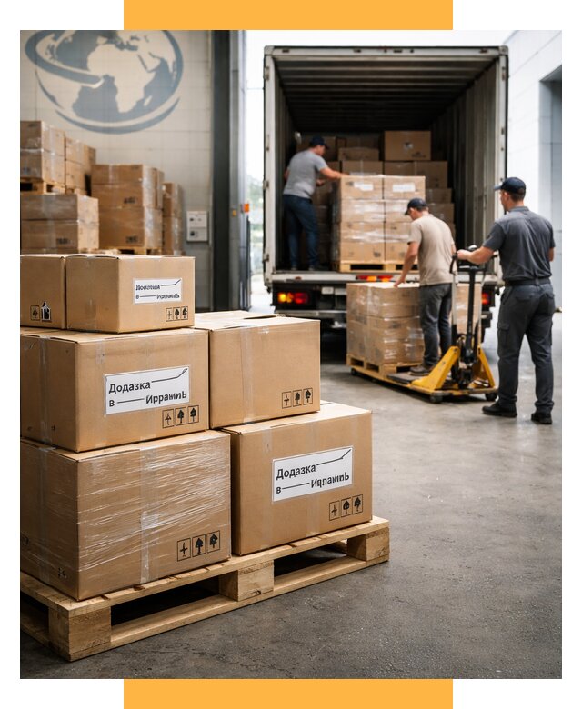 Доставка грузов в Израиль и экспорт от 45783 р. СетСервис-Рцв