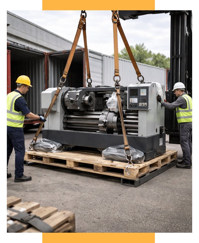 Перевозка станков и таможня от 61044 р. | СетСервис-Рцв логистика