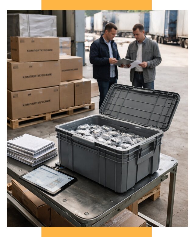 Перевозка комплектующих из Китая от 6613 р. | СетСервис-Рцв