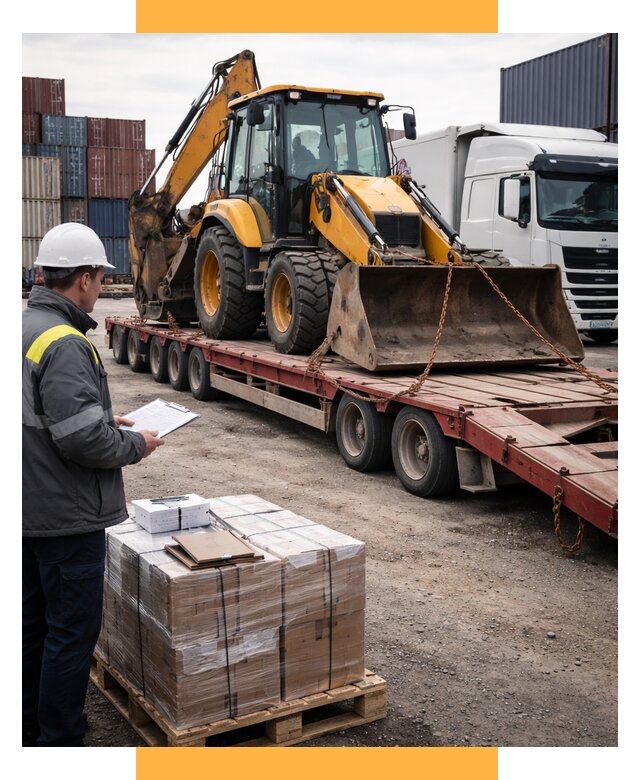 Международная перевозка спецтехники от 45783 р., СетСервис-Рцв