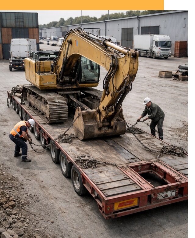 Перевозка спецтехники по России и миру от 45783 руб