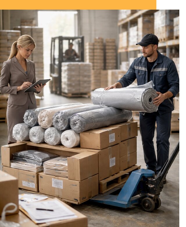 Перевозка текстиля по миру от 15261 руб. с таможней и страхованием