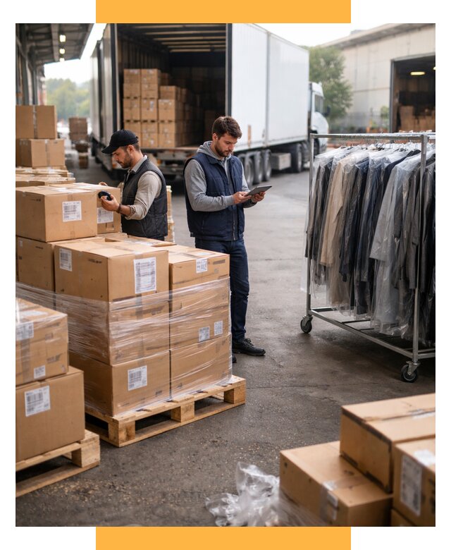 Перевозка и доставка одежды из Китая от 7631 р., СетСервис-Рцв