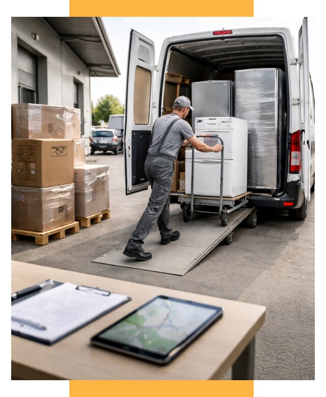 Перевозка бытовой техники от 6613 р. - логистика СетСервис-Рцв