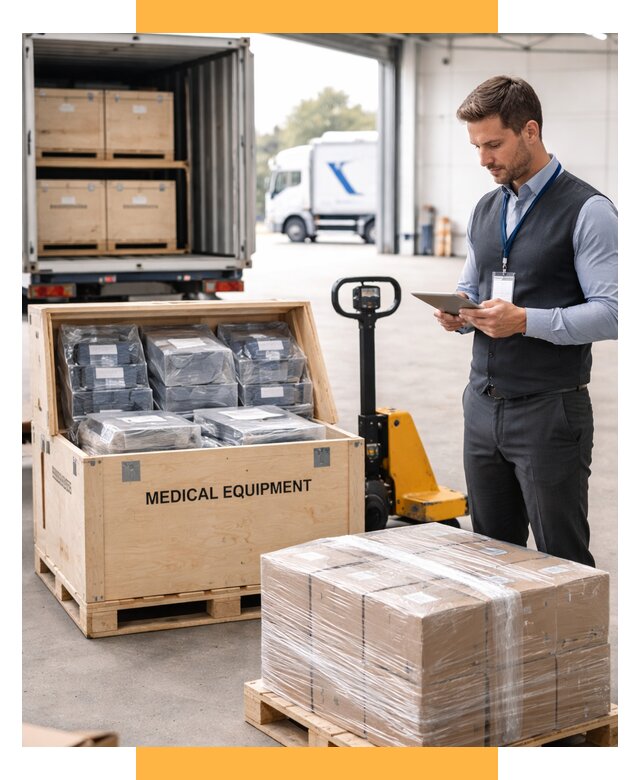 Перевозка медицинского оборудования от 15261 р. в СетСервис-Рцв