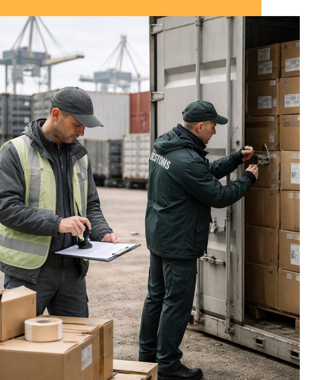 Организация таможенного транзита грузов через границу от 7631 руб