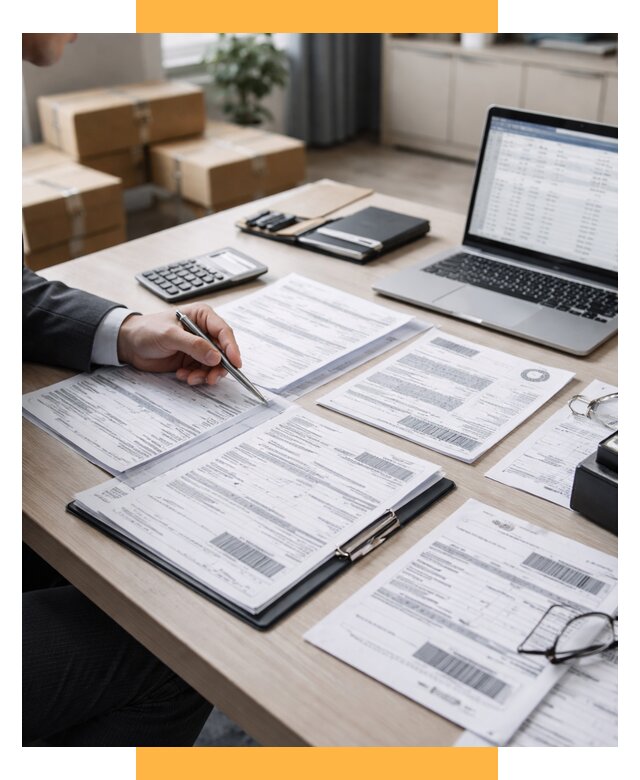 Анализ документов для таможни от 4578 р. - СетСервис-Рцв