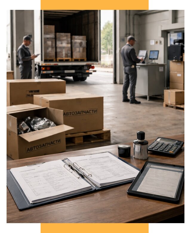 Таможенное оформление автозапчастей под ключ от 8648 р., СетСервис-Рцв