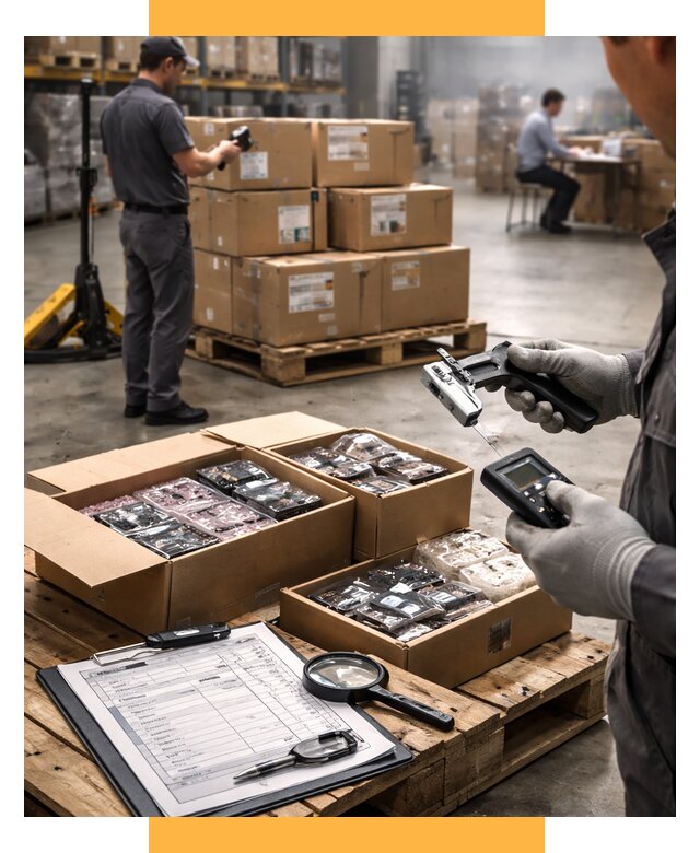 Инспекция товара в Китае от 7631 р. - СетСервис-Рцв контроль качества