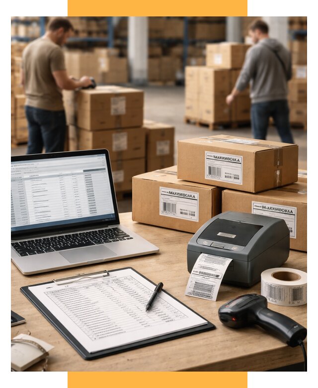 Маркировка импортных товаров от 4578 р. под ключ, СетСервис-Рцв