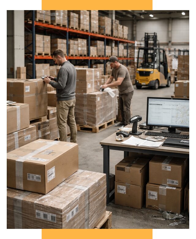 Склад консолидации в Европе от 6613 р., услуги СетСервис-Рцв